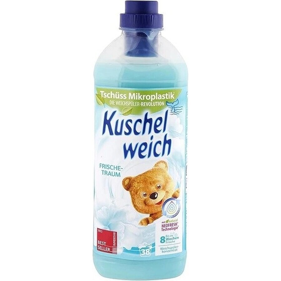 Kuschelweich Weichspüler - Fresh Dream (türkis), 38 Wäschen 1×1 l, Weichspüler