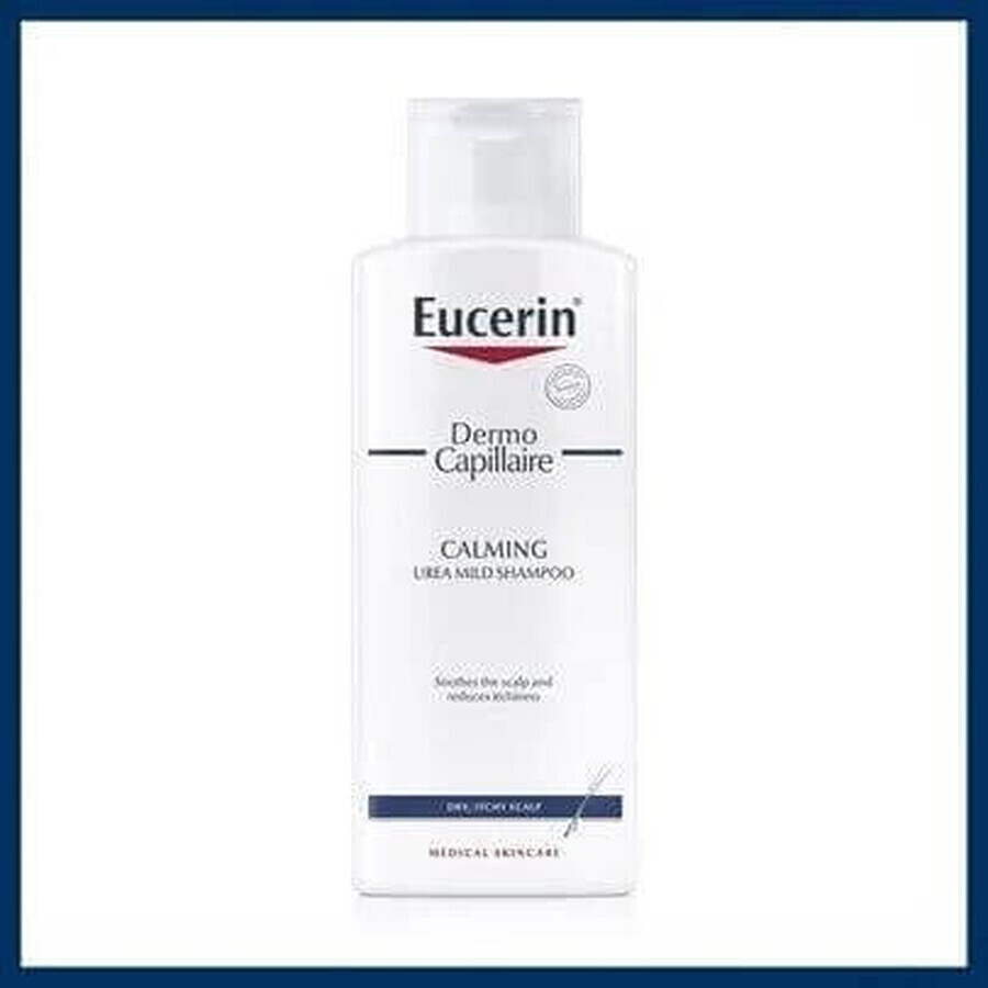 Eucerin DermoCapillaire 5% Urea Shampooing 1×250 ml pour peau sèche