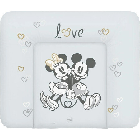 CEBA Disney Minnie & Mickey Tappetino di ricambio morbido per cassettiera (85x72) Disney Minnie & Mickey Grigio 1×1 pz.