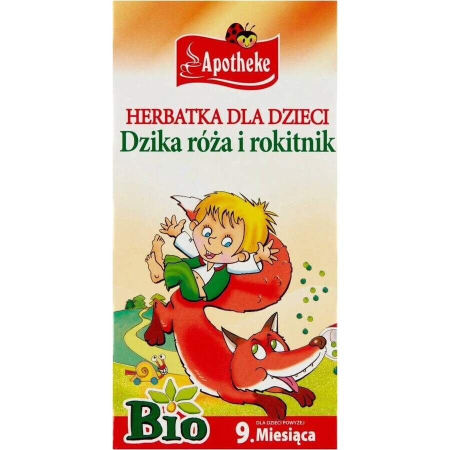 APOTHEKE TÈ ALLE ERBE PER BAMBINI 20×1,5 g (30 g), tè per bambini