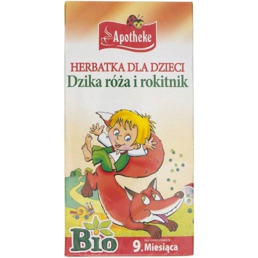 APOTHEKE TÈ ALLE ERBE PER BAMBINI 20×1,5 g (30 g), tè per bambini