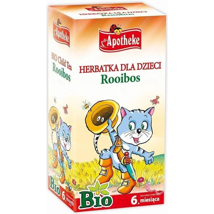 APOTHEKE TÈ ALLE ERBE PER BAMBINI 20×1,5 g (30 g), tè per bambini