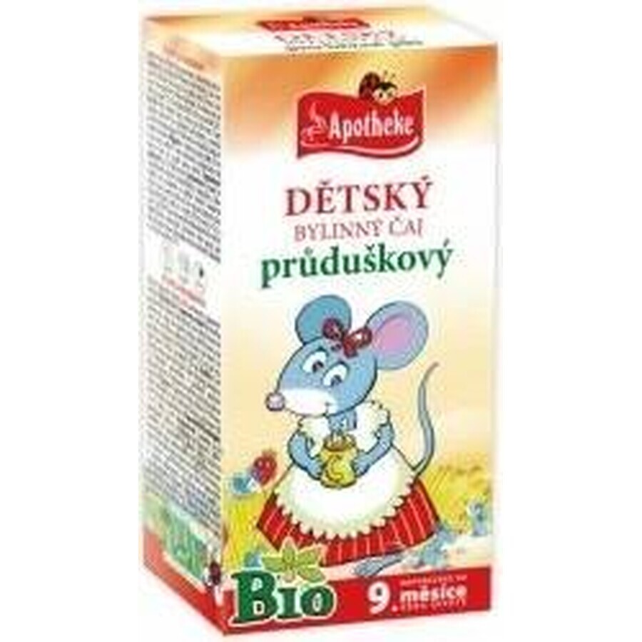 APOTHEKE TÈ ALLE ERBE PER BAMBINI 20×1,5 g (30 g), tè per bambini