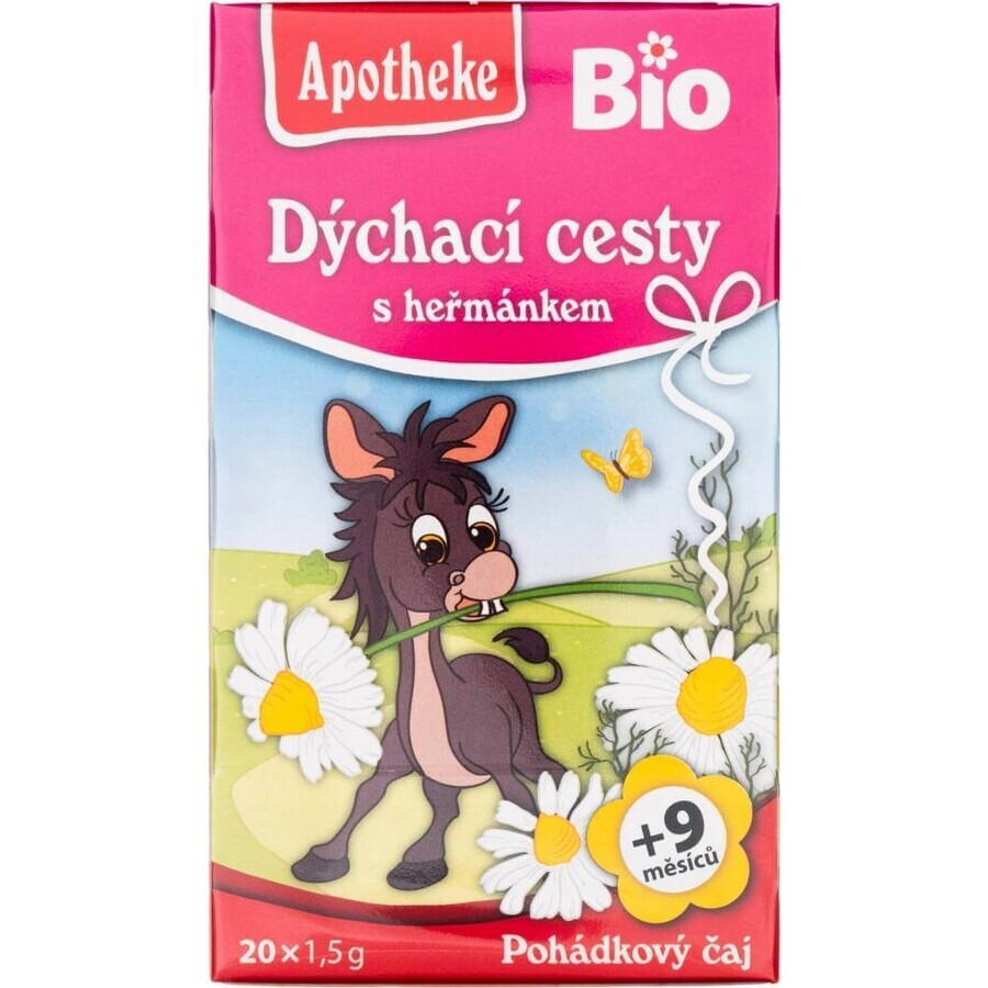 APOTHEKE TÈ ALLE ERBE PER BAMBINI 20×1,5 g (30 g), tè per bambini