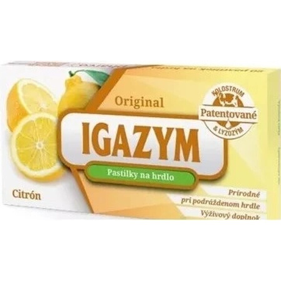 IGAZYM 1×20 pezzi, pastiglie al limone