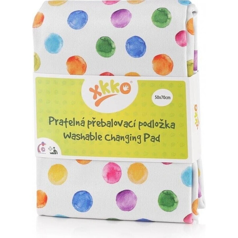 XKKO Tappetino di ricambio, 50x70 - Acquerello a pois 1×1 pz.