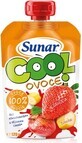 Sunar COOL Fruit Banana, fragole, mele 1&#215;120 g, Banana, fragole, mele, 12m+