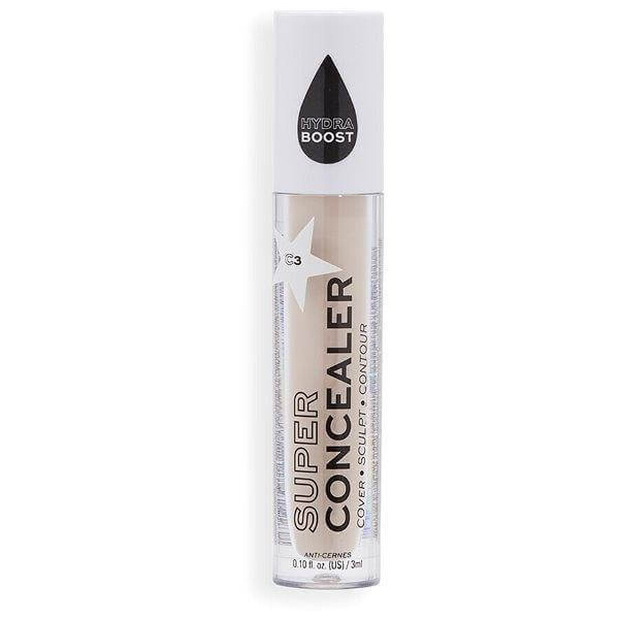 Revolution Relove, Super Concealer Radiant Matte Matte C3, Abdeckstift 1×3 ml, Abdeckstift