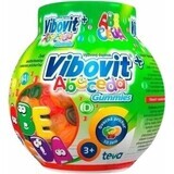 VIBOVIT + ABECEDA 1×50 pz, gelatina al gusto di frutta