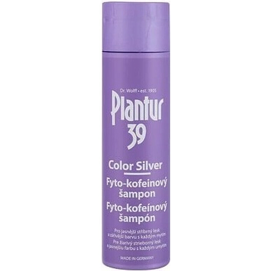 Plantur 39 Colour Silver Phyto-cafeïne shampoo 1×250 ml, shampoo met cafeïne