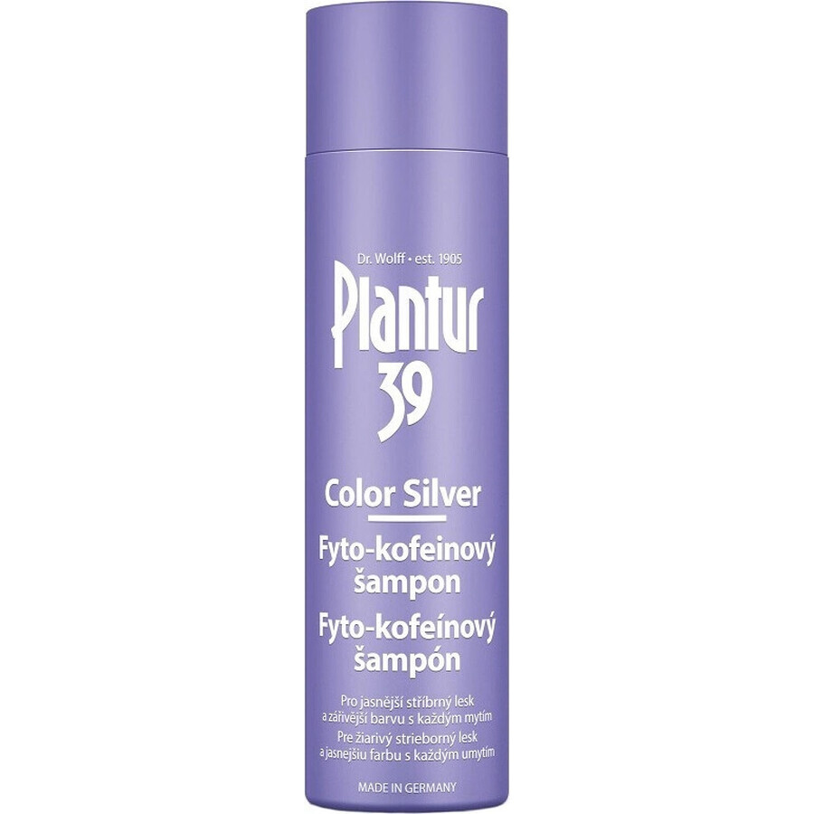 Plantur 39 Colour Silver Phyto-cafeïne shampoo 1×250 ml, shampoo met cafeïne