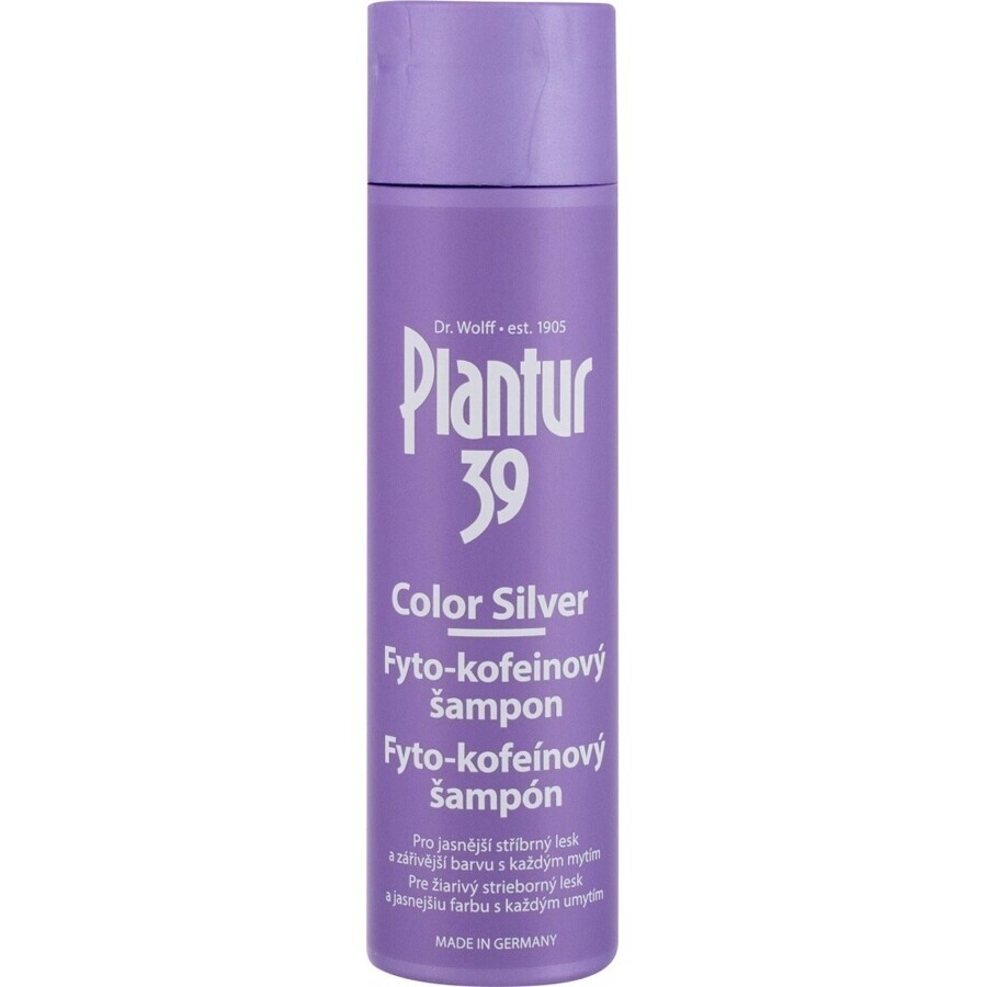 Plantur 39 Colour Silver Phyto-cafeïne shampoo 1×250 ml, shampoo met cafeïne