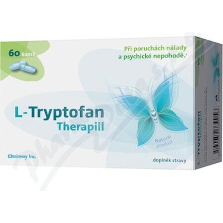 L-triptofano Therapill 1×60 cps, integratore alimentare