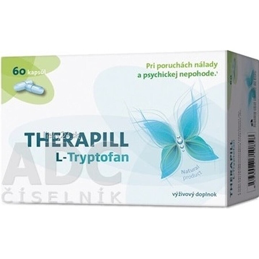 L-triptofano Therapill 1×60 cps, integratore alimentare