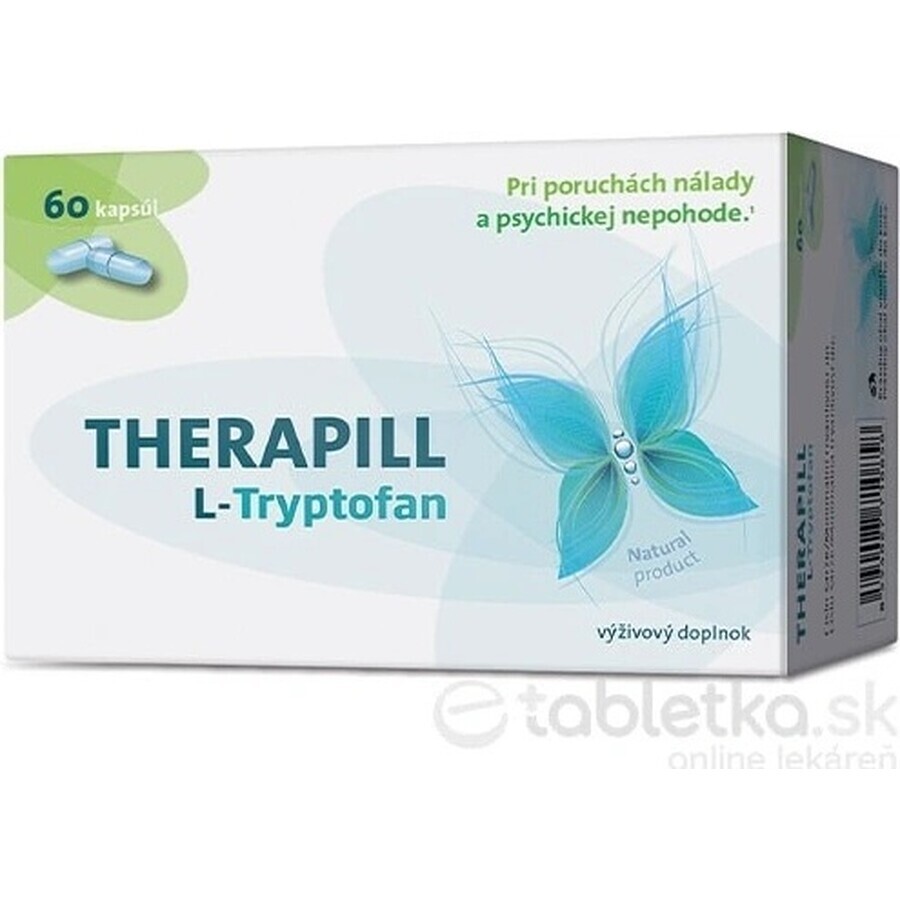 L-triptofano Therapill 1×60 cps, integratore alimentare