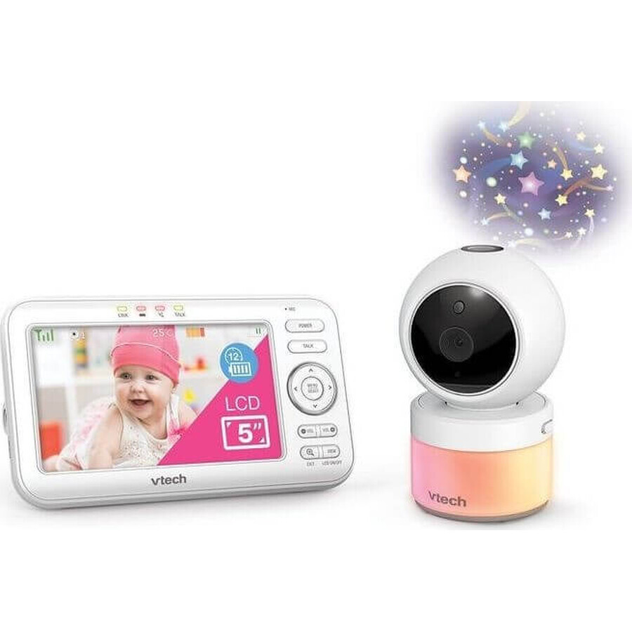 VTECH VM5255, 1×1pcs Video-Baby-Kindermädchen mit Nachtlicht, 1×1pcs, Baby-Kindermädchen