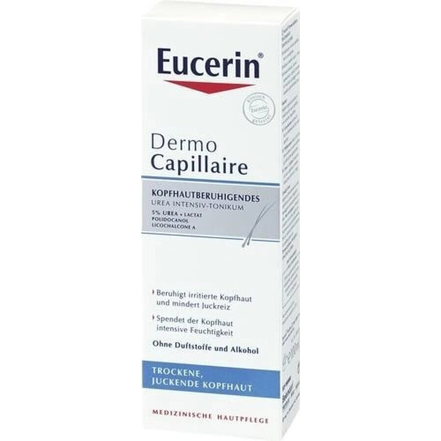 Eucerin DermoCapillaire 5% Urea Tónico 1×100 ml para cuero cabelludo seco