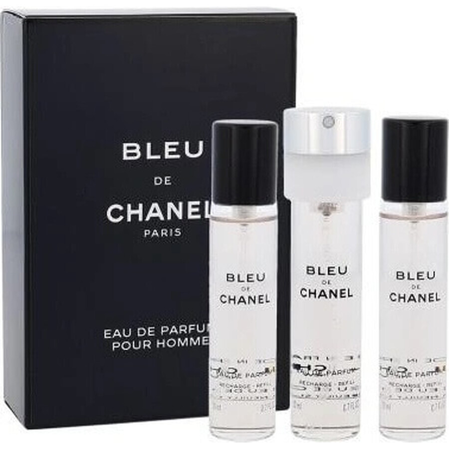 Chanel Bleu De Chanel Edt 3x20ml 60ml 1×1pc Chanel Bleu De Chanel Edt 3x20ml 60ml 1×1pc, eau de toilette