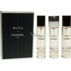 Chanel Bleu De Chanel Edt 3x20ml 60ml 1×1pc Chanel Bleu De Chanel Edt 3x20ml 60ml 1×1pc, eau de toilette