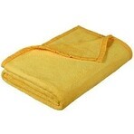 Baby blanket KORALL MICRO MICRO 100x150 6014/005 yellow 1×1 pc, baby blanket