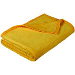 Baby blanket KORALL MICRO MICRO 100x150 6014/005 yellow 1×1 pc, baby blanket