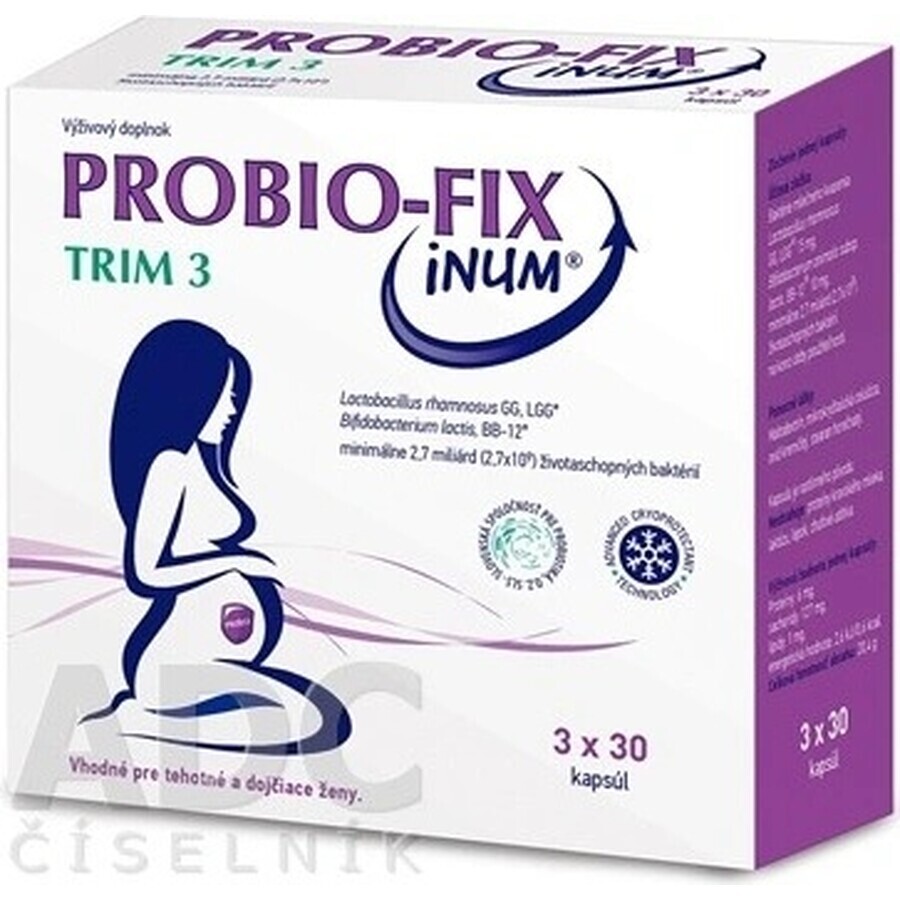 PROBIO-FIX INUM TRIM 3 3×30 cps, complément alimentaire