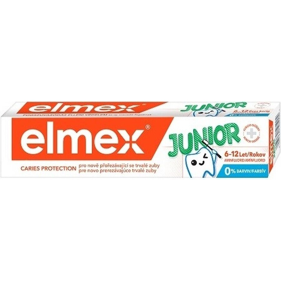 ELMEX JUNIOR PASTA DENTISTICA 1×75 ml, dentifricio per bambini