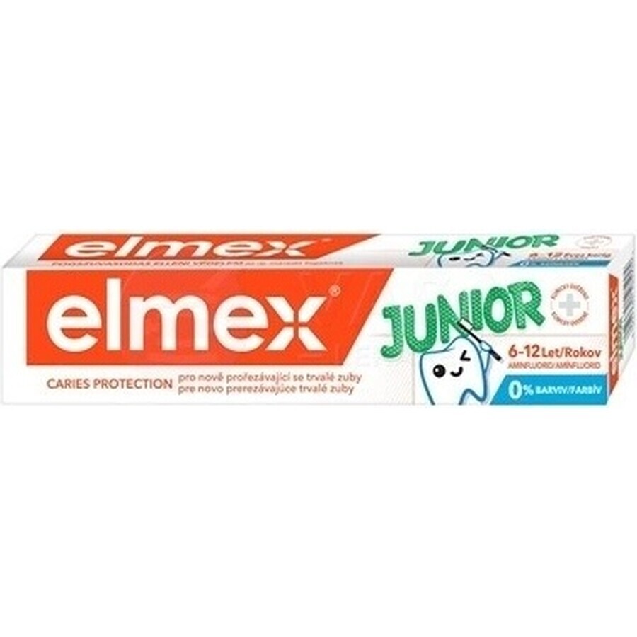 ELMEX JUNIOR PASTA DENTISTICA 1×75 ml, dentifricio per bambini