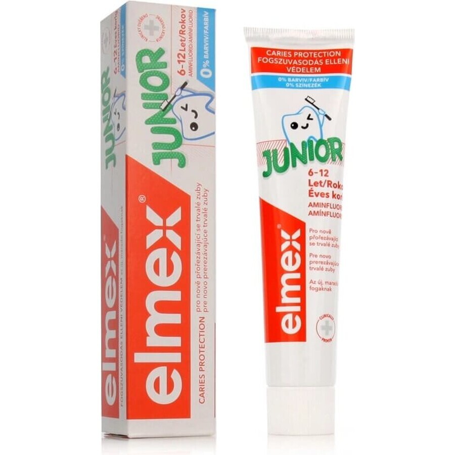 ELMEX JUNIOR PASTA DENTISTICA 1×75 ml, dentifricio per bambini