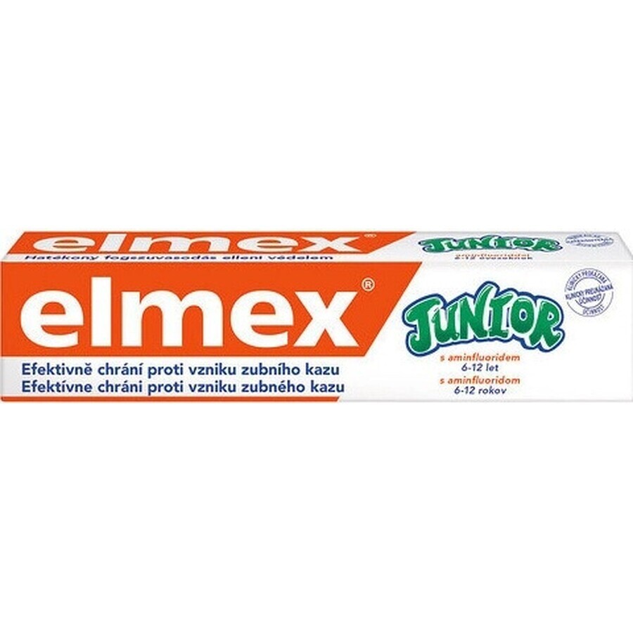 ELMEX JUNIOR PASTA DENTISTICA 1×75 ml, dentifricio per bambini