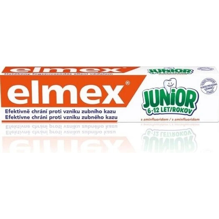 ELMEX JUNIOR PASTA DENTISTICA 1×75 ml, dentifricio per bambini