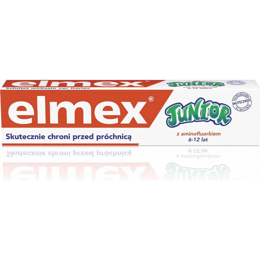 ELMEX JUNIOR PASTA DENTISTICA 1×75 ml, dentifricio per bambini