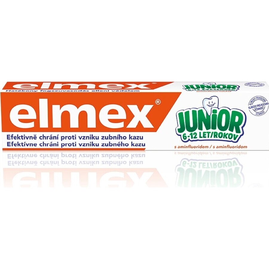 ELMEX JUNIOR PASTA DENTISTICA 1×75 ml, dentifricio per bambini