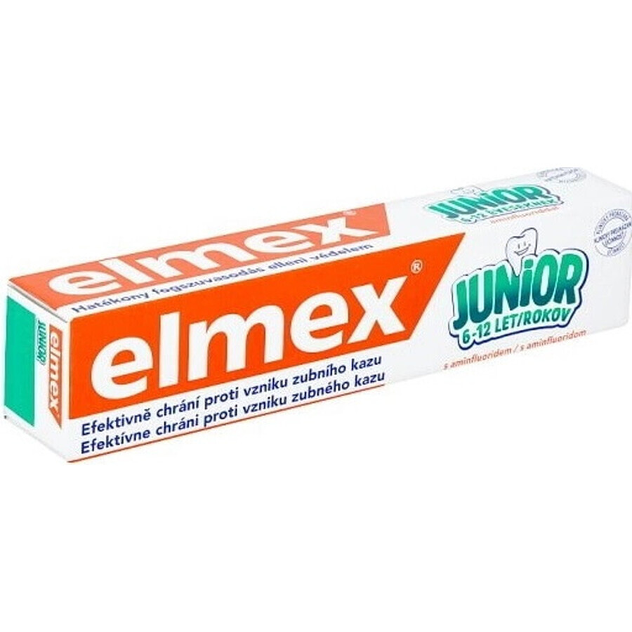 ELMEX JUNIOR PASTA DENTISTICA 1×75 ml, dentifricio per bambini