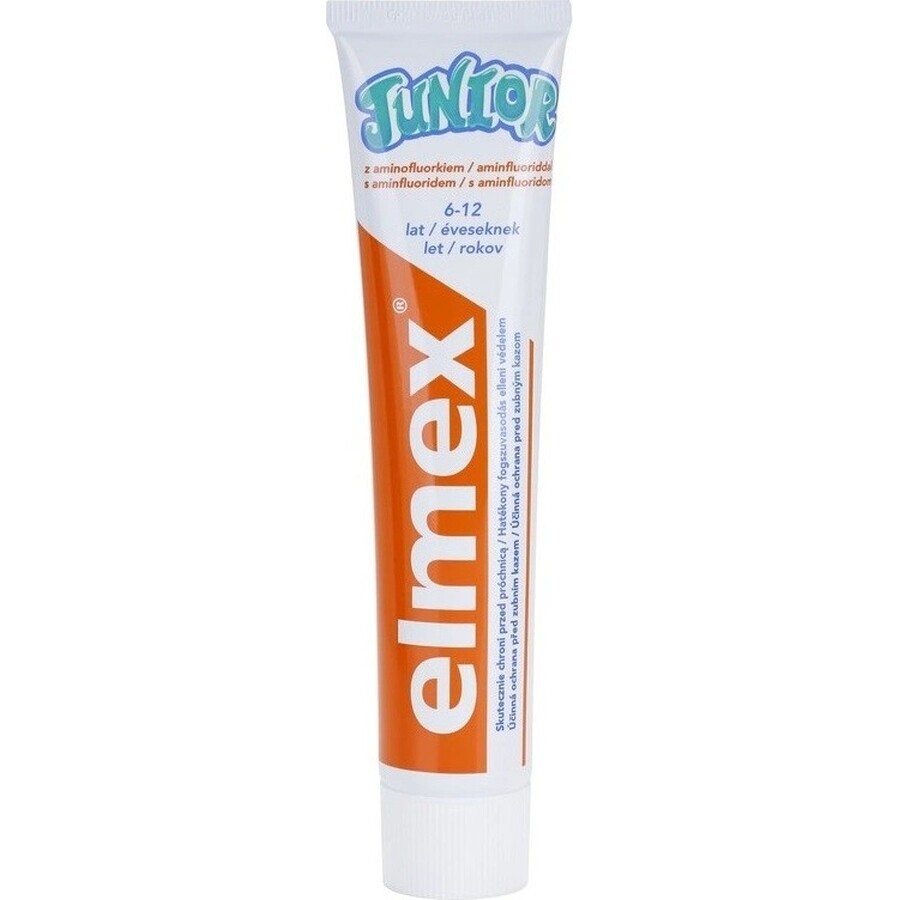 ELMEX JUNIOR PASTA DENTISTICA 1×75 ml, dentifricio per bambini