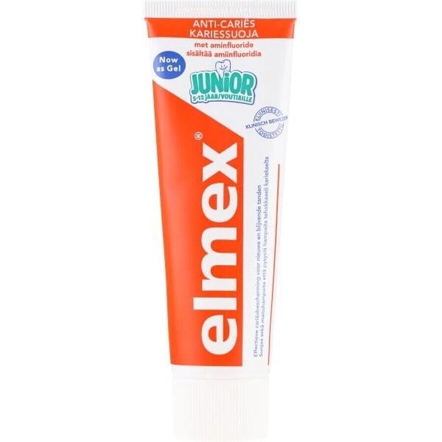 ELMEX JUNIOR PASTA DENTISTICA 1×75 ml, dentifricio per bambini