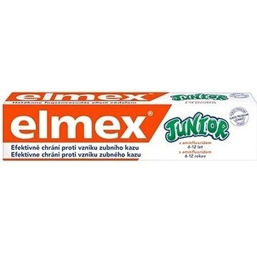 ELMEX JUNIOR PASTA DENTISTICA 1×75 ml, dentifricio per bambini