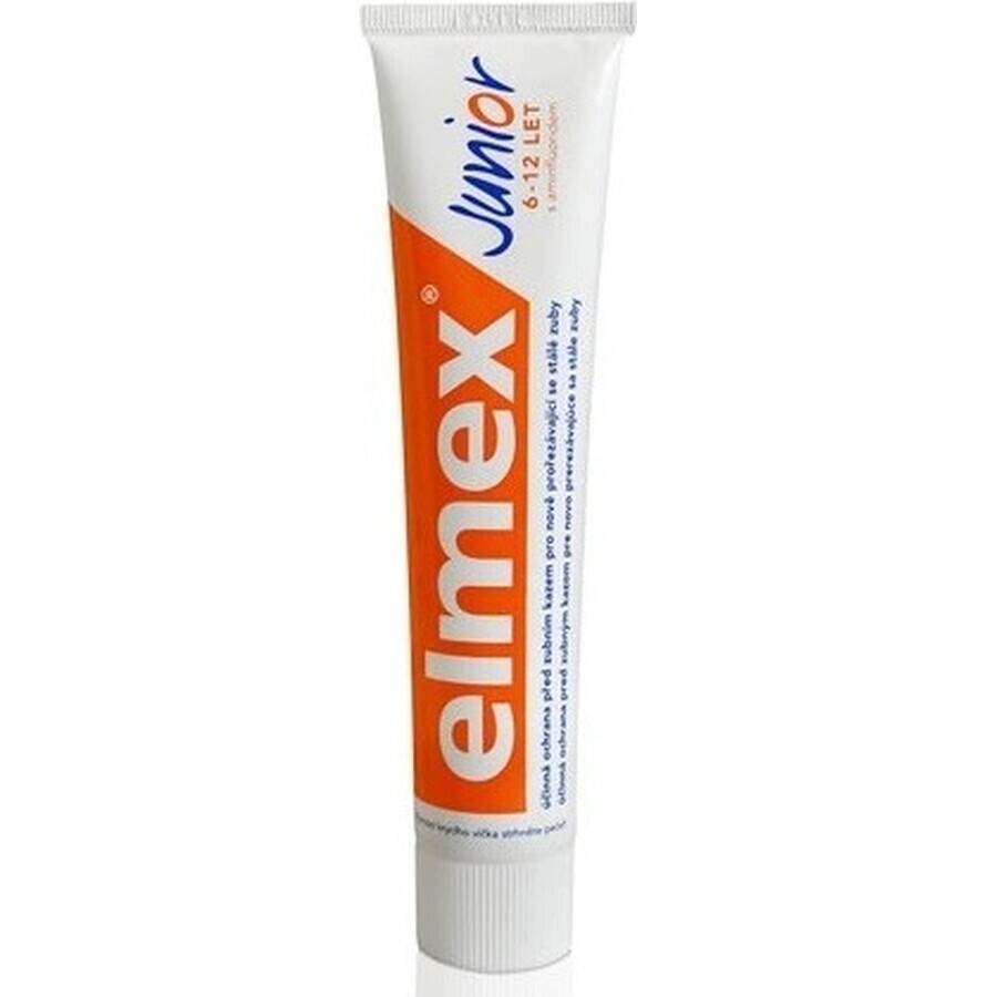 ELMEX JUNIOR PASTA DENTISTICA 1×75 ml, dentifricio per bambini