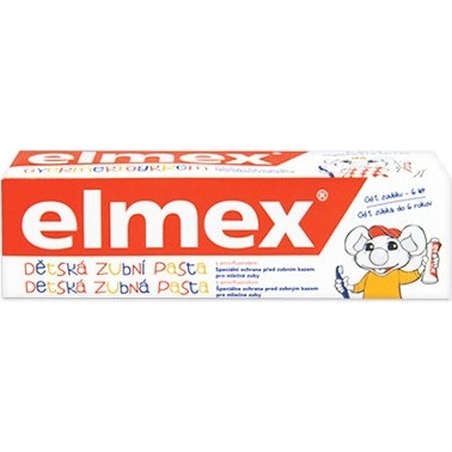 ELMEX JUNIOR PASTA DENTISTICA 1×75 ml, dentifricio per bambini