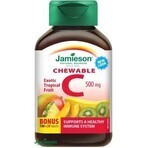 JAMIESON VITAMINA C 500 mg frutta tropicale 1×120 tbl, VITAMINA C, frutta tropicale