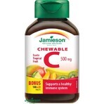 JAMIESON VITAMINA C 500 mg frutta tropicale 1×120 tbl, VITAMINA C, frutta tropicale