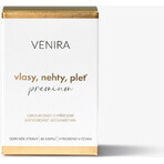 VENIRA PREMIUM capsules pour les cheveux, les ongles et la peau, traitement de 40 jours 1×80 cps, supplément nutritionnel