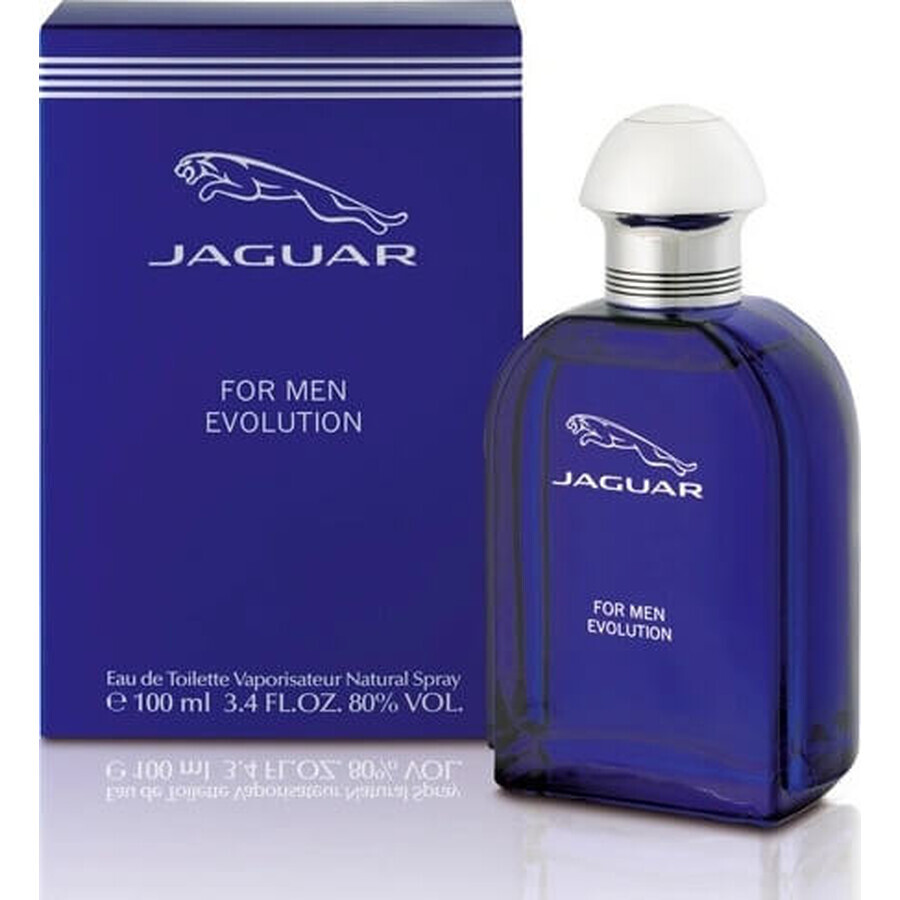 Jaguar Men Evolution Edt 100ml 1×100 ml, Eau de toilette