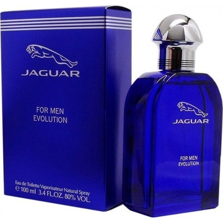 Jaguar Men Evolution Edt 100ml 1×100 ml, Eau de toilette