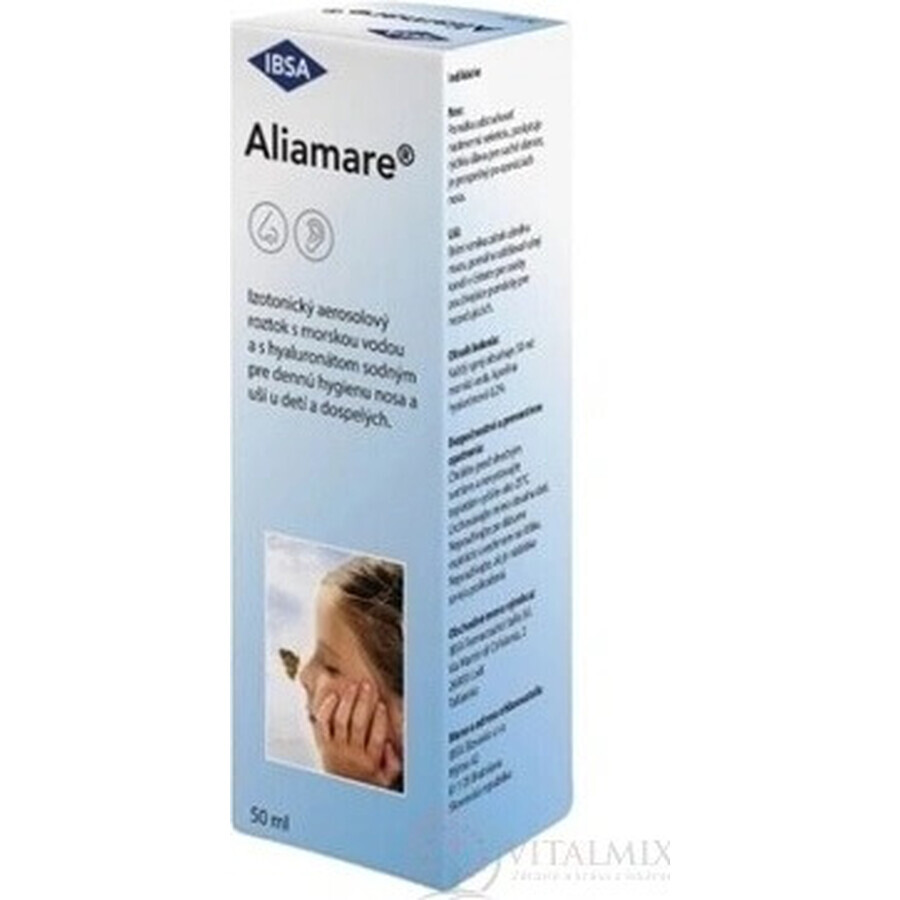 ALIAMARE 1×50 ml, soluzione isotonica per aerosol