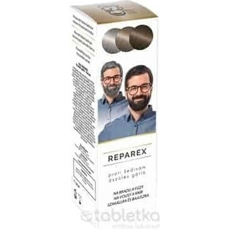 REPAREX Anti canas para barba y bigote 1×125 ml, para barba y bigote