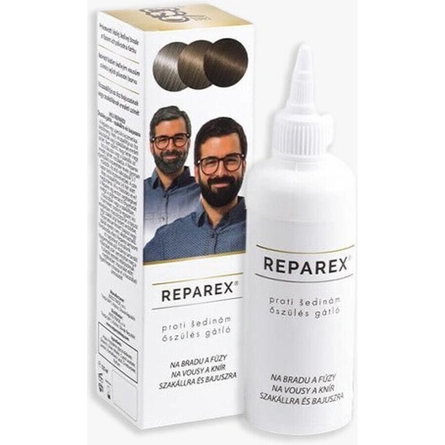 REPAREX Anti canas para barba y bigote 1×125 ml, para barba y bigote