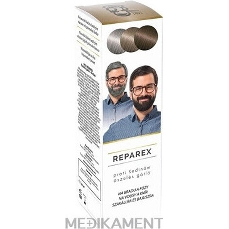 REPAREX Anti canas para barba y bigote 1×125 ml, para barba y bigote