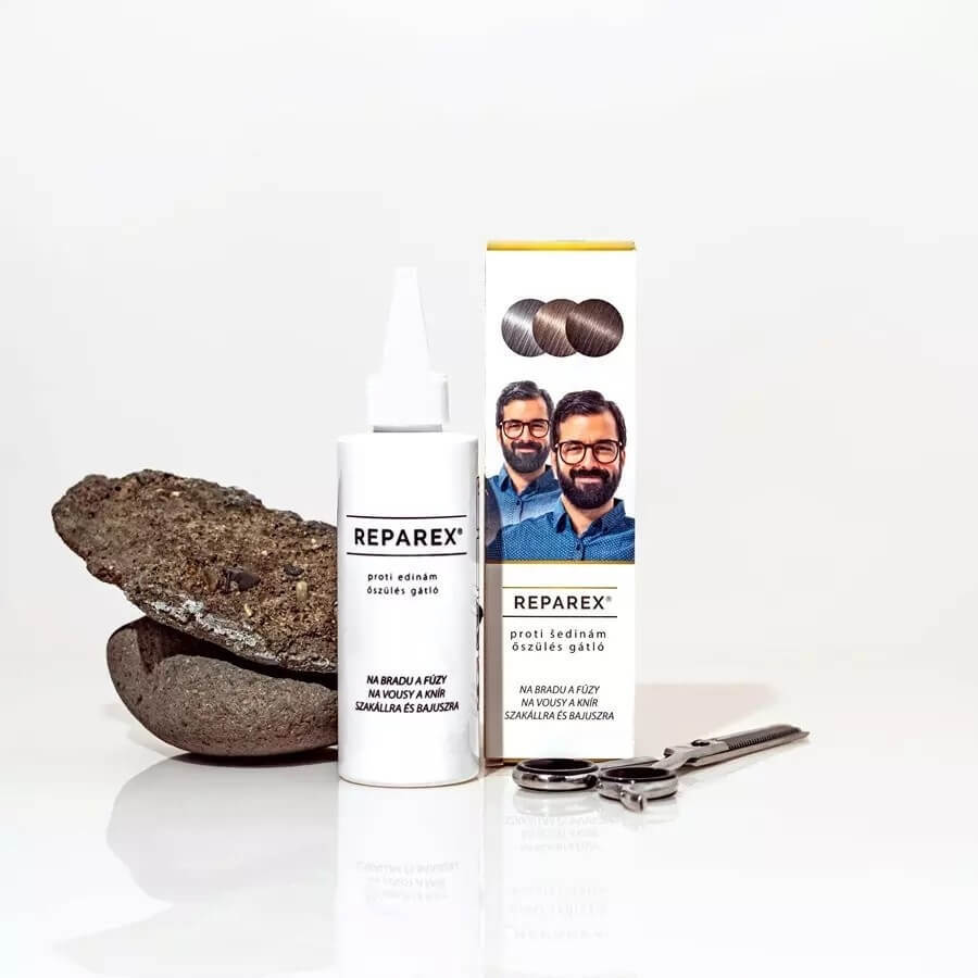 REPAREX Anti canas para barba y bigote 1×125 ml, para barba y bigote