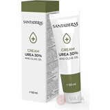 SANTADERM CREMA UREA 30% E OLIO D'OLIVA Crema con urea e olio d'oliva 1x50 ml